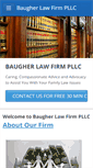 Mobile Screenshot of baugherlawfirm.com